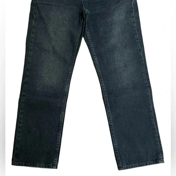 NWT Topshop Mid-Rise Loose Fit Dad Jeans in Black Size US 4 - Picture 10 of 10